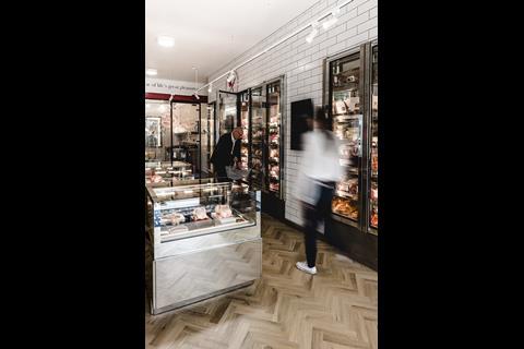 Shop floor of Farmison & Co butcher